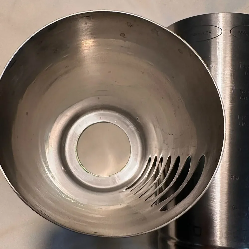 Martini and Merlot Green Rotating Recipe Cocktail Shaker